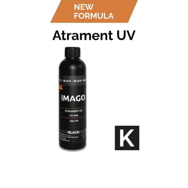 Atrament UV LED BLACK 100 ml lub 250ml