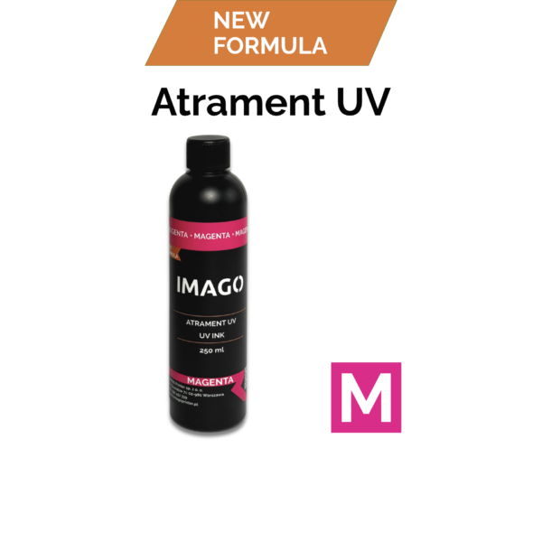 Atrament UV LED MAGENTA 100 ml lub 250 ml