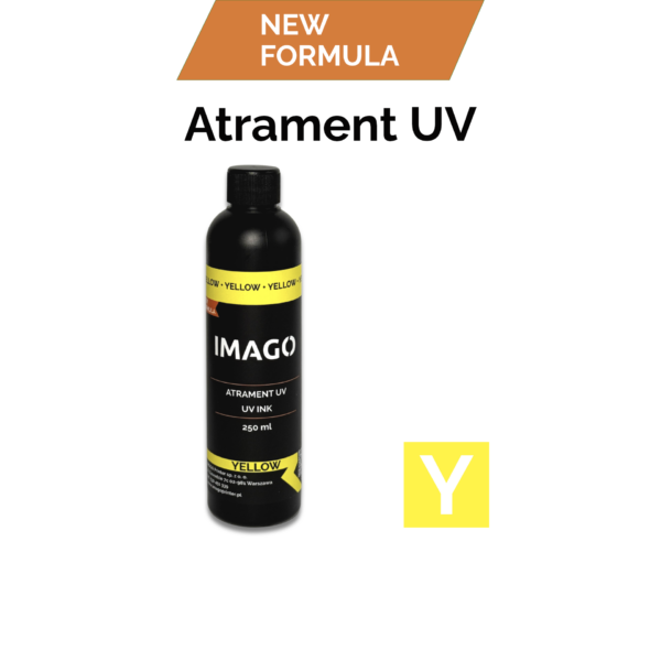 Atrament UV LED YELLOW 100 ml lub 250 ml