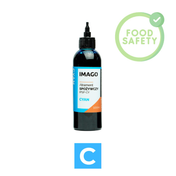 Food grade CYAN 100 ml | food safe ink from IMAGO Printer