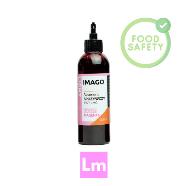 Food grade ink LIGHT CYAN 100ml | food safe ink from IMAGO Printer