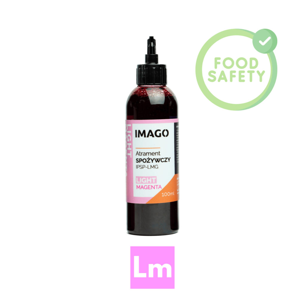 Food grade LIGHT MAGENTA 100ml | food safe ink from IMAGO Printer