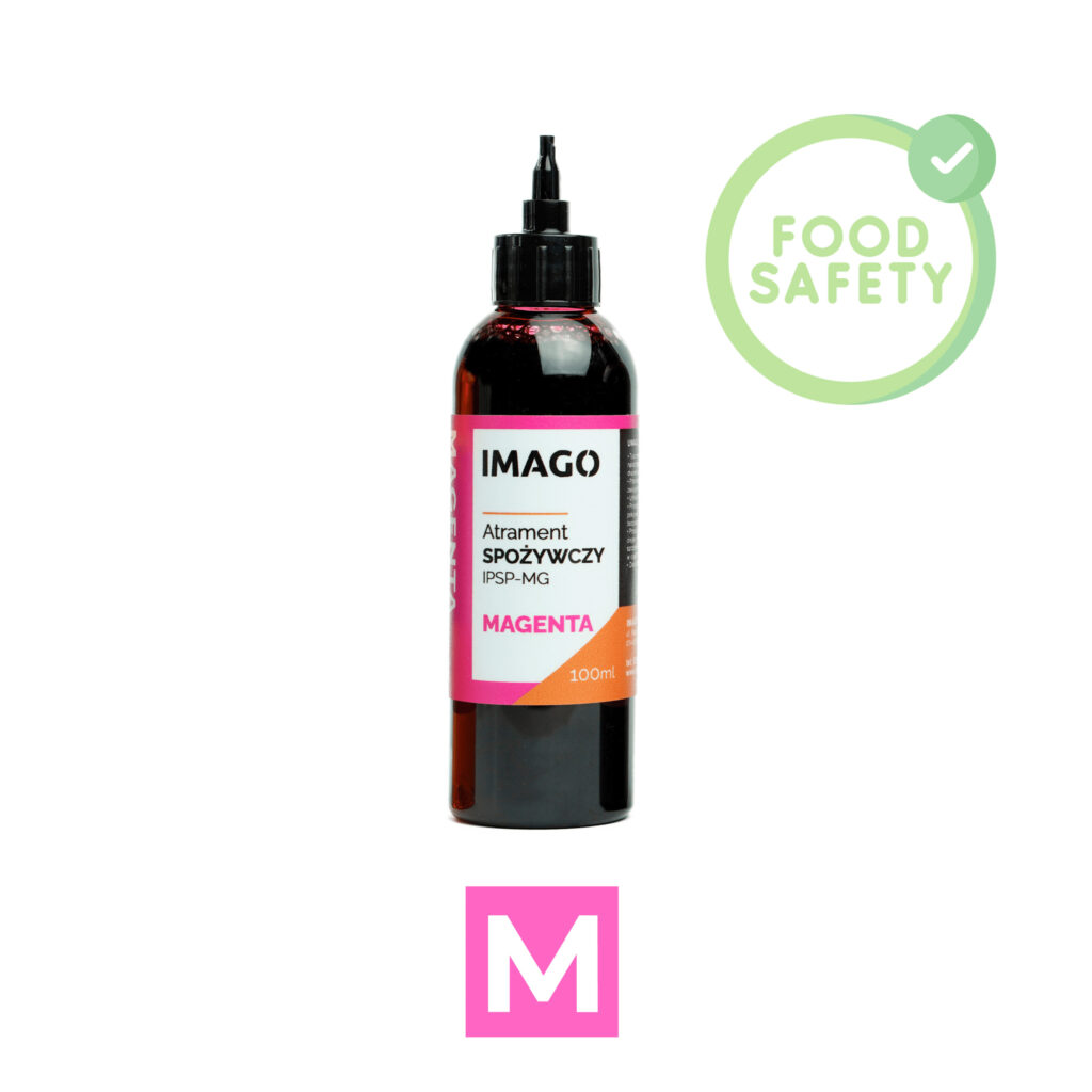 MAGENTA food grade ink 100 ml | food safe ink from IMAGO Printer