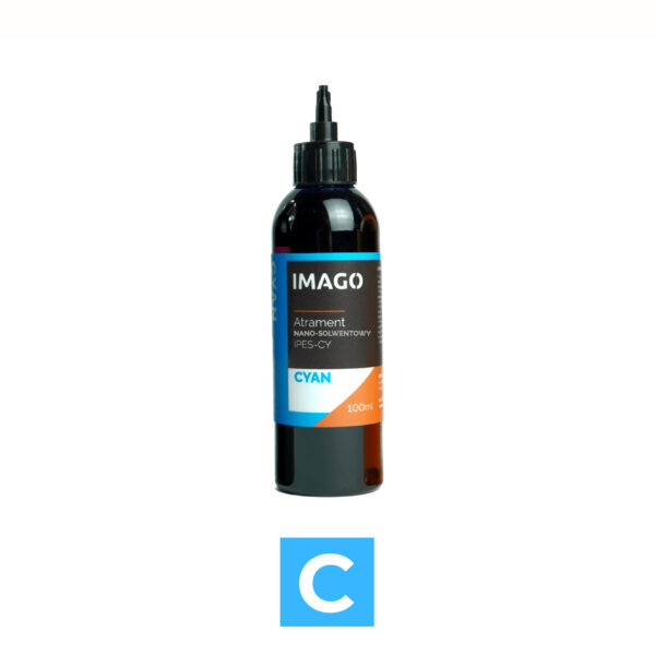 Nanosolvent Ink CYAN 100ml | Inks from IMAGO Printer