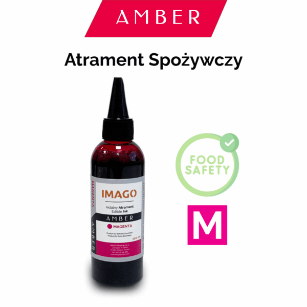 AMBER Atrament spożywczy MAGENTA 100ml